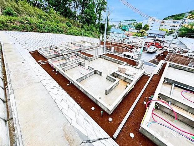 一生懸命建築中です。完成が楽しみですね。