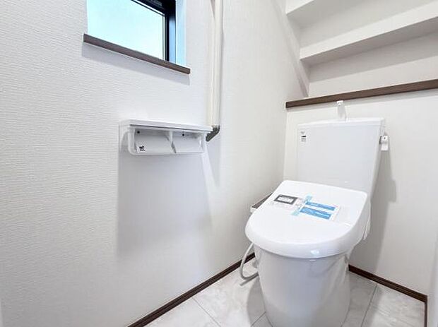 ほっと安らげるトイレ空間です。
