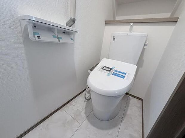 ほっと安らげるトイレ空間です。