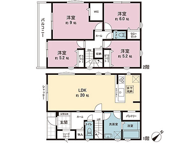 間取図です。図面と異なる場合は現況を優先させていただきます。
