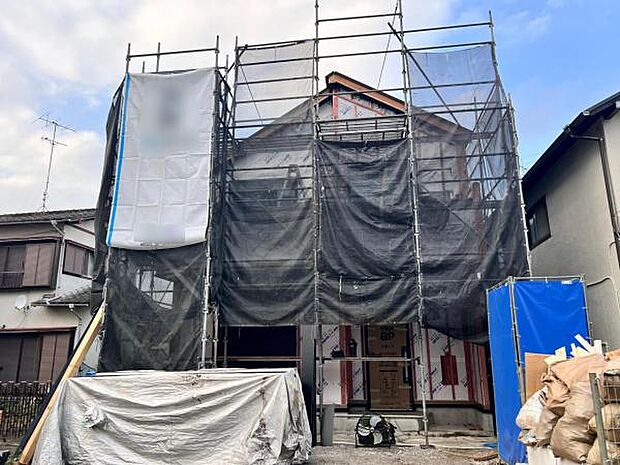 一生懸命建築中です。完成が楽しみですね。