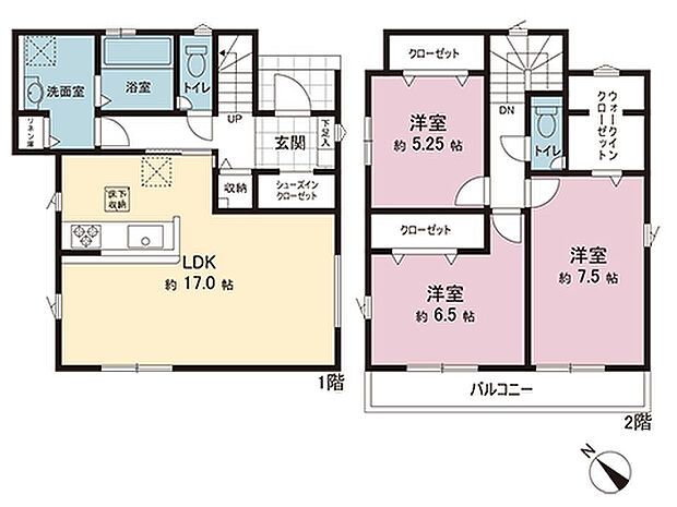 間取図です。図面と異なる場合は現況を優先させていただきます。