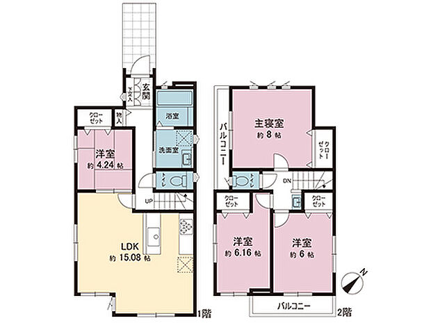 間取図です。図面と異なる場合は現況を優先させていただきます。
