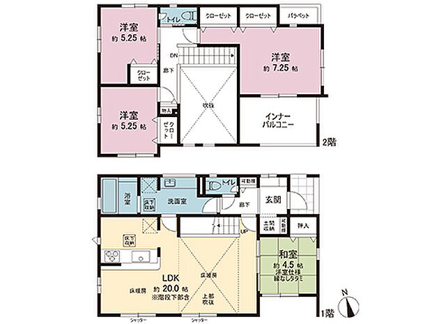 間取図です。図面と異なる場合は現況を優先させていただきます。