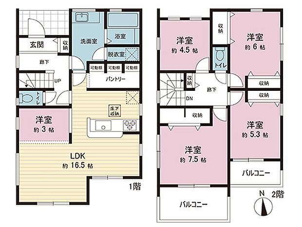 間取図です。図面と異なる場合は現況を優先させていただきます。