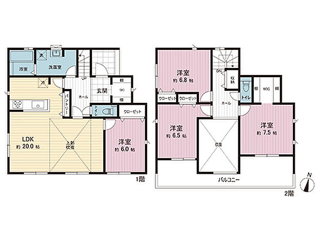 間取図です。図面と異なる場合は現況を優先させていただきます。