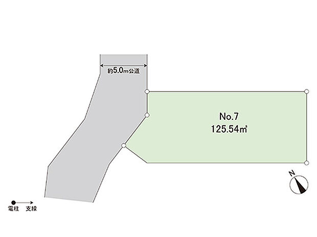 区画図です。図面と異なる場合は現況を優先させていただきます。