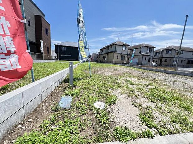 開発分譲地になります。