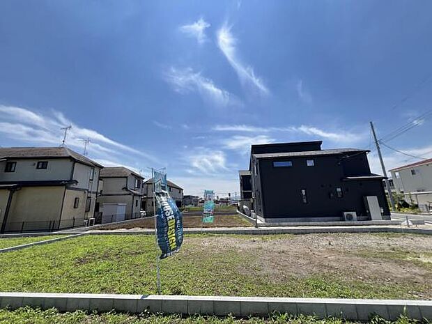 開発分譲地になります。