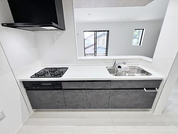 料理の時間が楽しくなるキッチンスペースです。