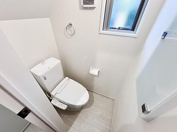 ほっと安らげるトイレ空間です。