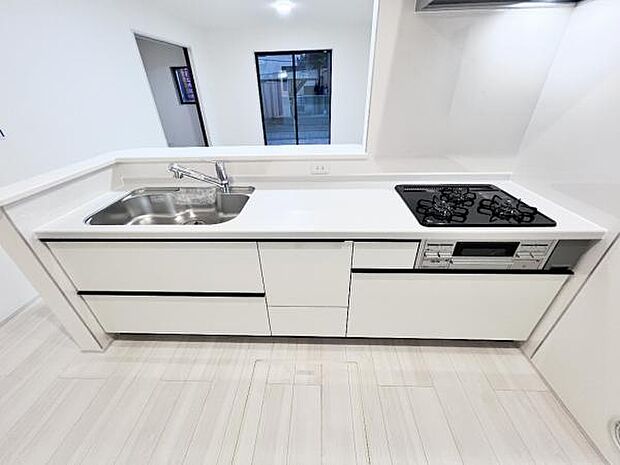 料理の時間が楽しくなるキッチンスペースです。