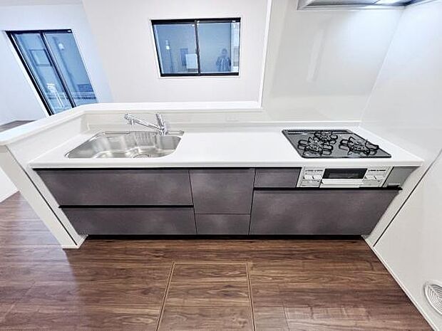 料理の時間が楽しくなるキッチンスペースです。