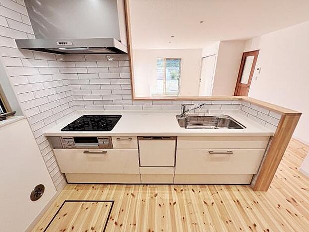 料理の時間が楽しくなるキッチンスペースです。