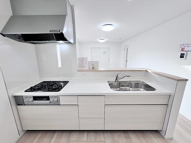 料理の時間が楽しくなるキッチンスペースです。