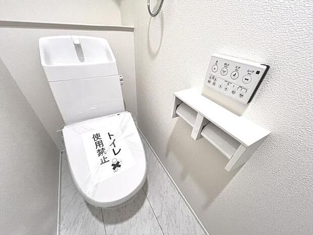 ほっと安らげるトイレ空間です。