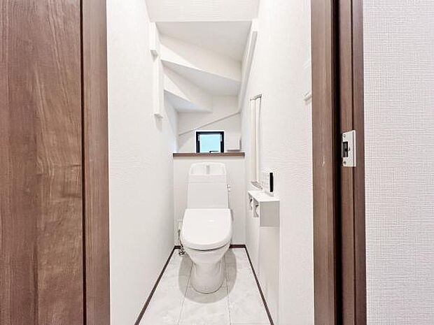 ほっと安らげるトイレ空間です。