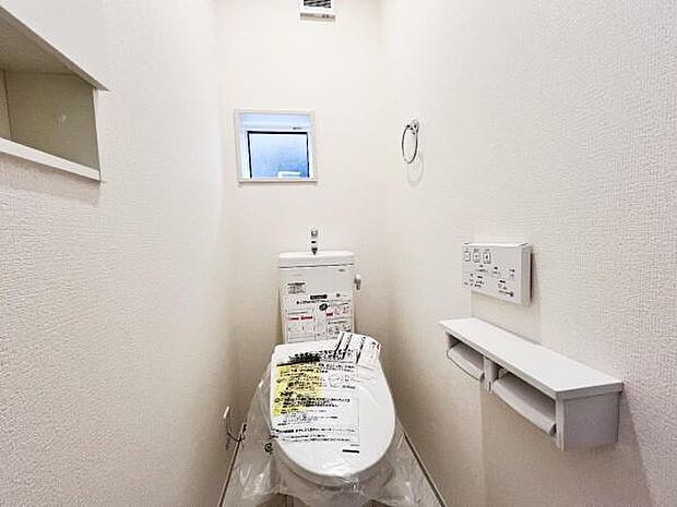 ほっと安らげるトイレ空間です。