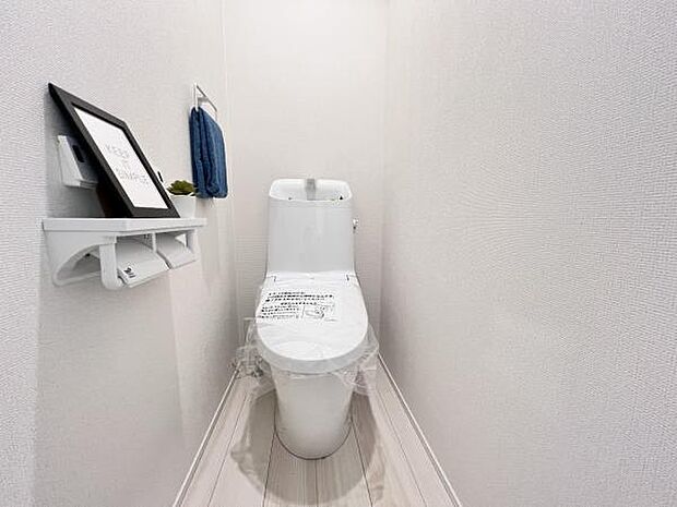 ほっと安らげるトイレ空間です。