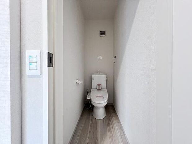 ほっと安らげるトイレ空間です。