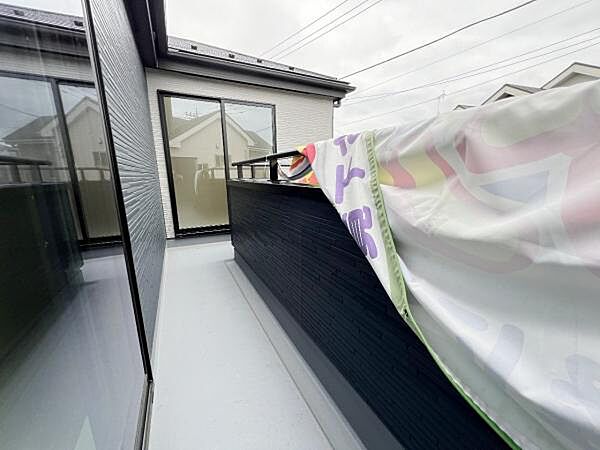 お洗濯ものを気持ち良く太陽の光で干せるのが嬉しいですね。