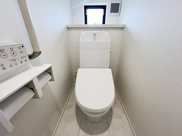ほっと安らげるトイレ空間です。