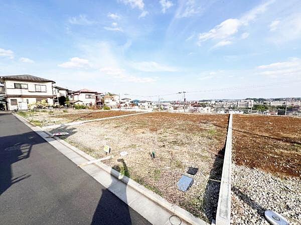 開発分譲地になります。