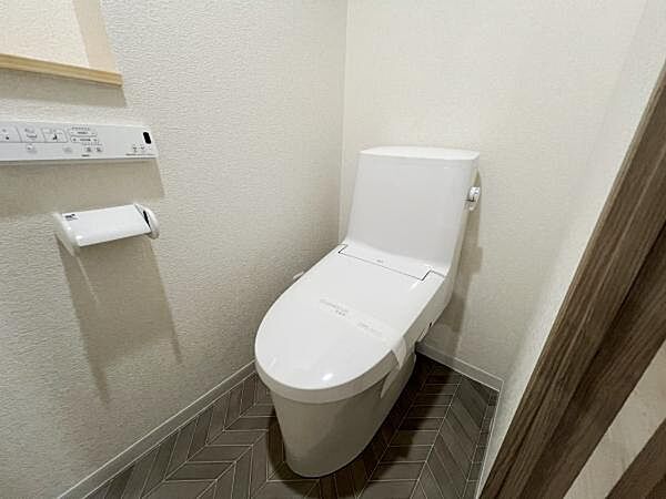 ほっと安らげるトイレ空間です。