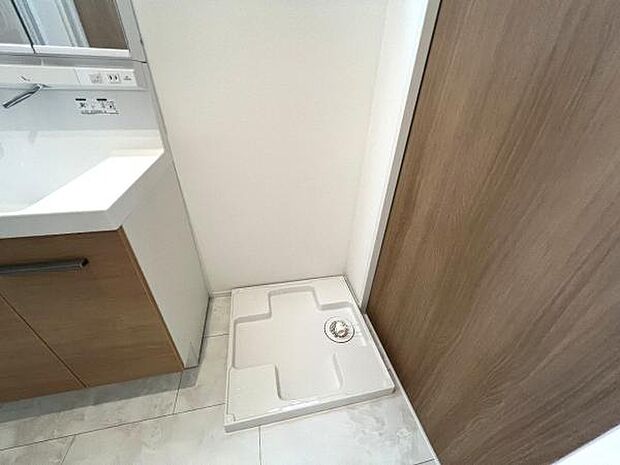 お天気を気にせずお洗濯ができ、室内干し可能です。