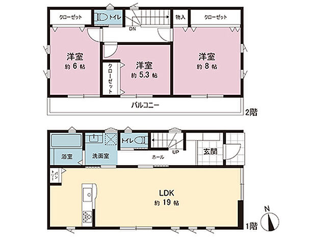 間取図です。図面と異なる場合は現況を優先させていただきます。