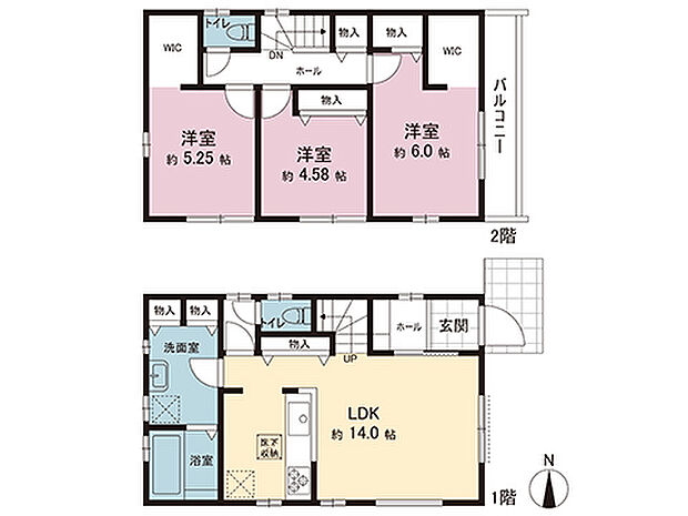間取図です。図面と異なる場合は現況を優先させていただきます。