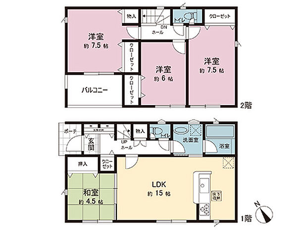 間取図です。図面と異なる場合は現況を優先させていただきます。