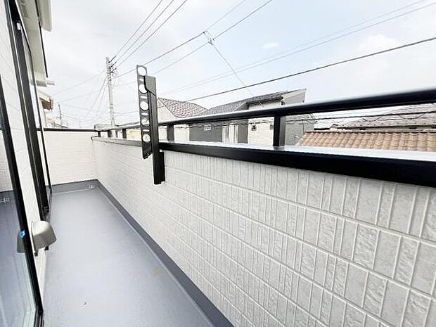 お洗濯ものを気持ち良く太陽の光で干せるのが嬉しいですね。