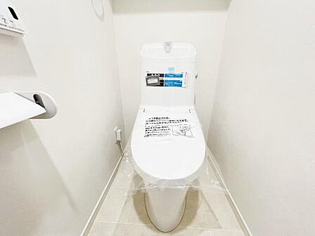 ほっと安らげるトイレ空間です。