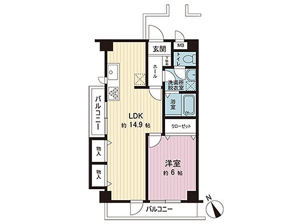間取図です。図面と異なる場合は現況を優先させていただきます。
