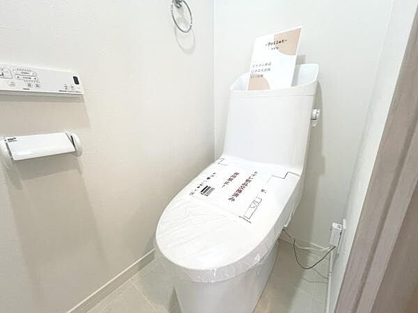 ほっと安らげるトイレ空間です。