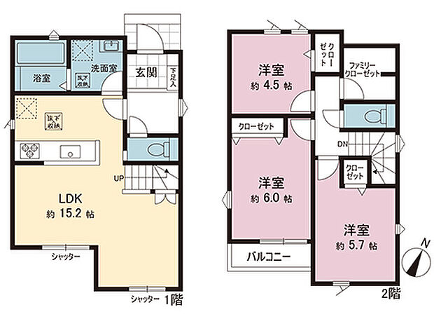 間取図です。図面と異なる場合は現況を優先させていただきます。