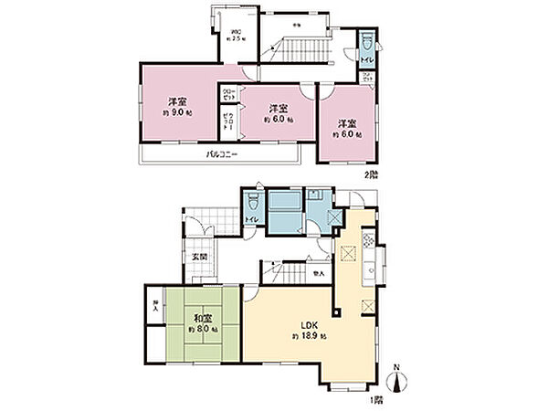 間取図です。図面と異なる場合は現況を優先させていただきます。