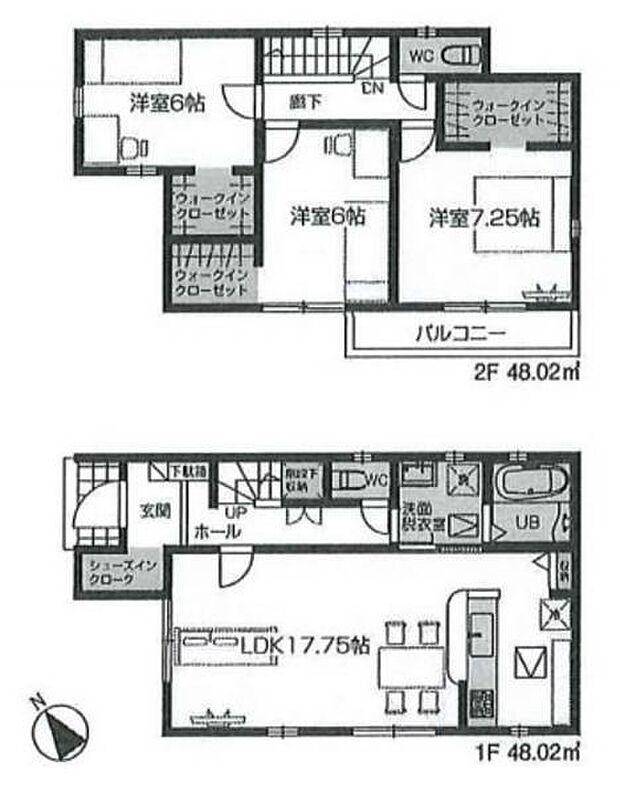 間取図です。