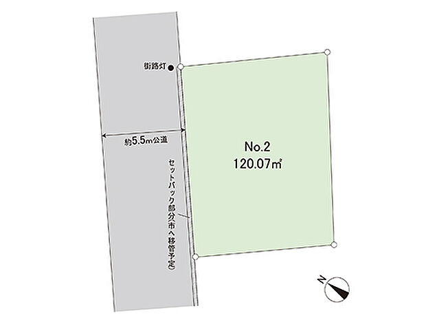 区画図です。図面と異なる場合は現況を優先させていただきます。