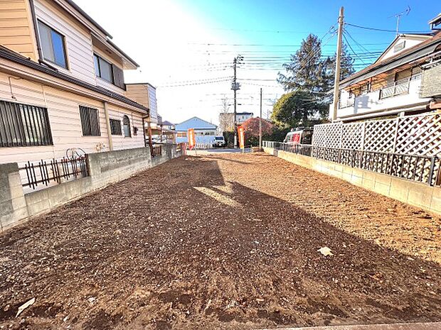 現地土地写真です。