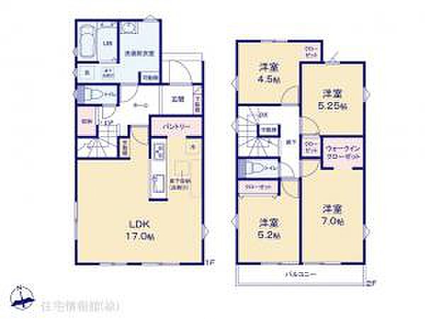 間取図です。図面と異なる場合は現況を優先させていただきます。