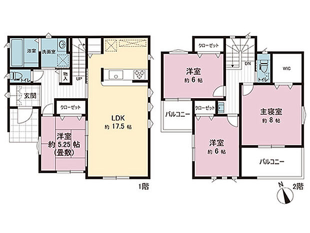 間取図です。図面と異なる場合は現況を優先させていただきます。