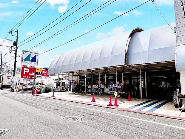 マルフジ東中神店まで約740m（徒歩10分）
