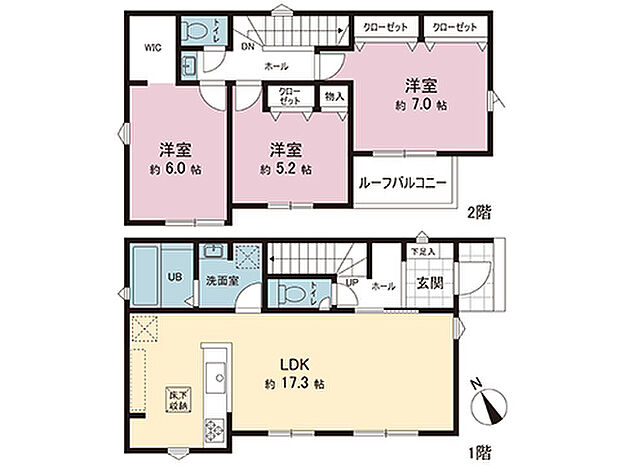 間取図です。図面と異なる場合は現況を優先させていただきます。