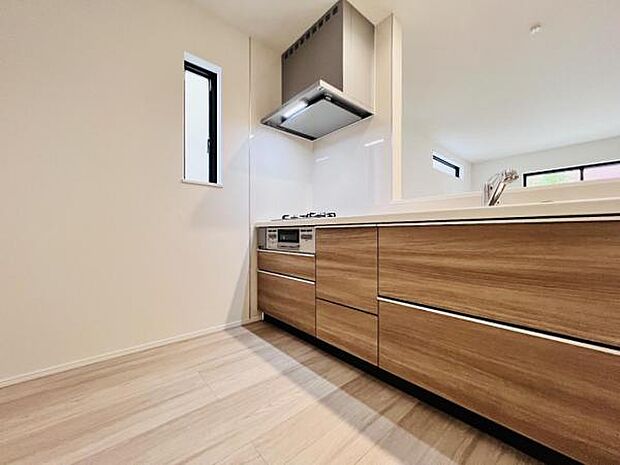 料理の時間が楽しくなるキッチンスペースです。