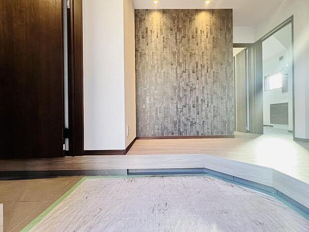 いつも気持ちよくご家族を迎えられる玄関です。