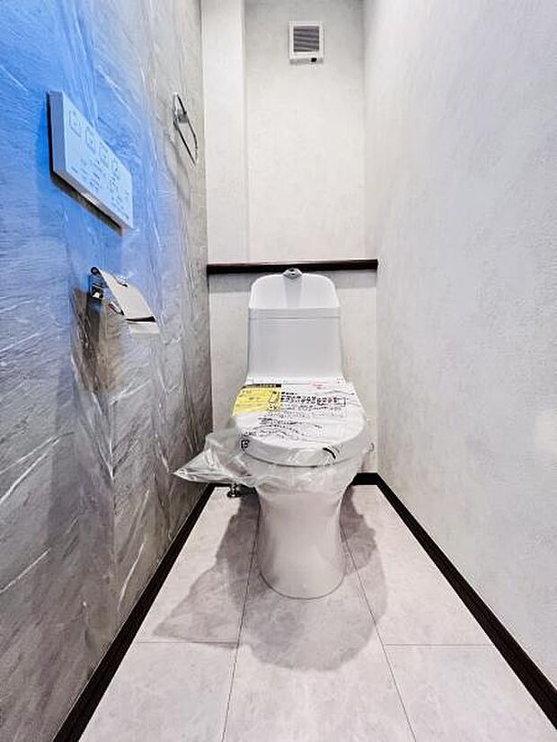 ほっと安らげるトイレ空間です。