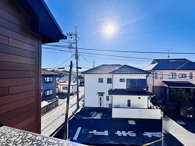 お住まいからの眺望です。