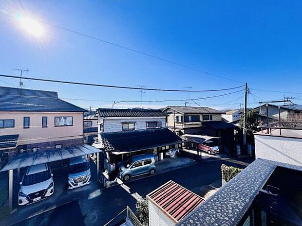 お住まいからの眺望です。